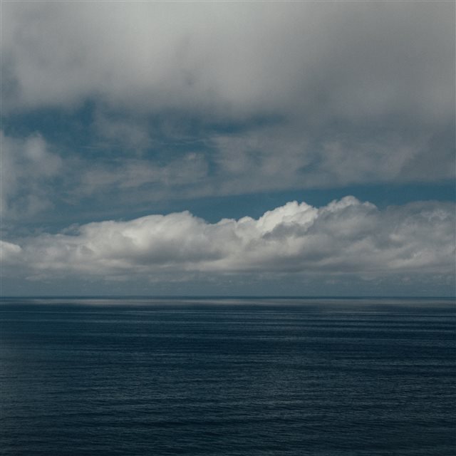 Sea Clouds Horizon iPad Pro wallpaper 