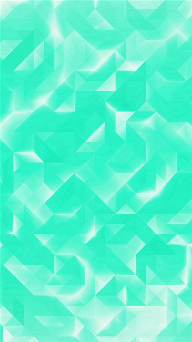 Green Polygon White Pattern iPhone 8 wallpaper 