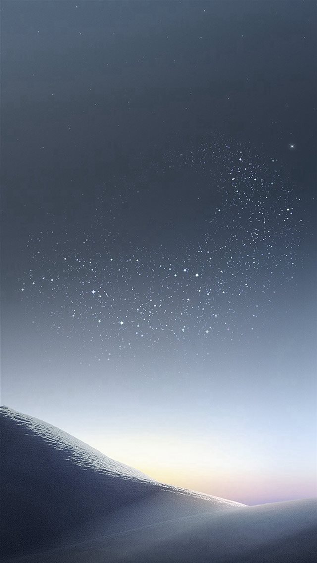 Galaxy Night Sky Star Art Illustration iPhone 8 wallpaper 