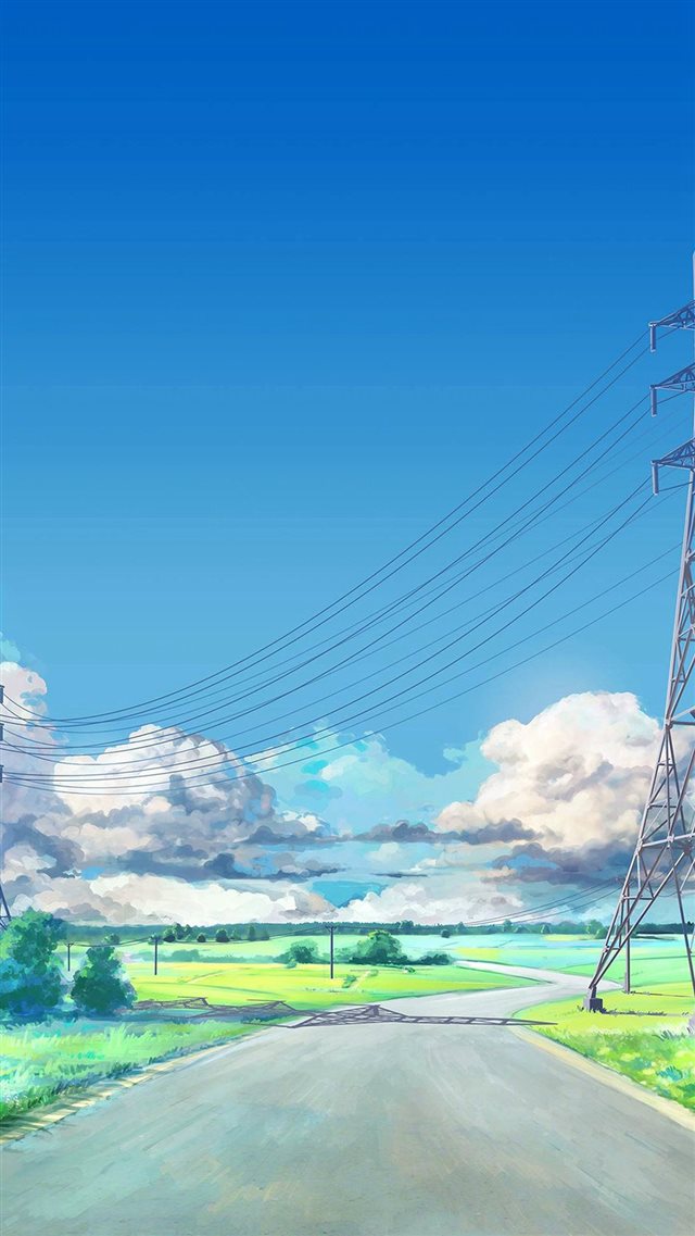 Sunny Sky Arsenic Art Iillustration iPhone 8 wallpaper 