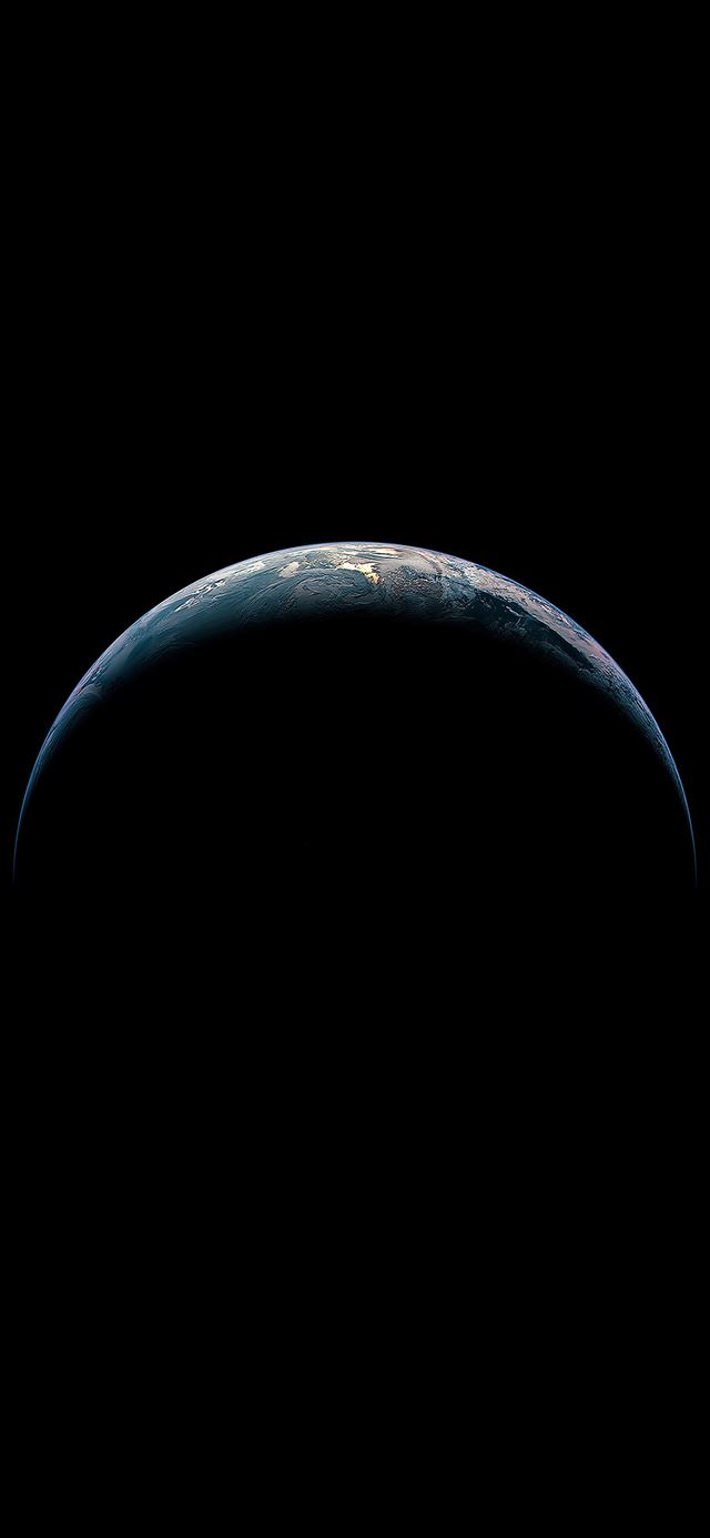 Earth from sky iPhone 11 wallpaper 