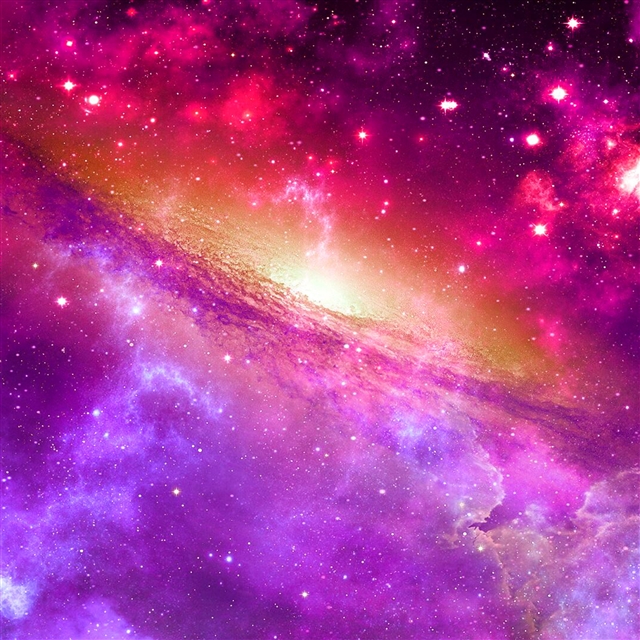Space universe nebula star light iPad Pro wallpaper 