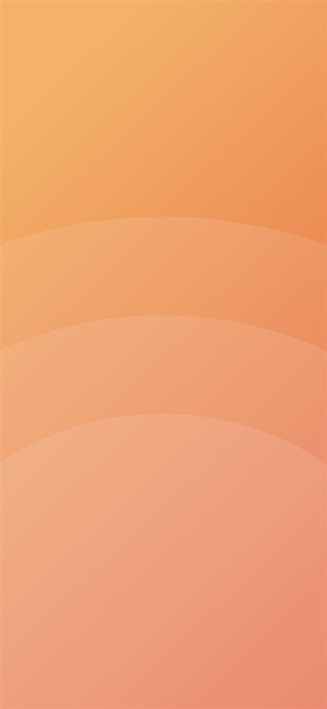 Circle orange simple minimal pattern background iPhone X wallpaper 