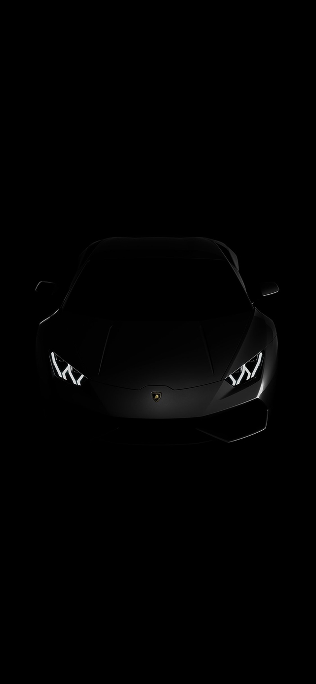 Lamborghini dark iPhone X wallpaper 