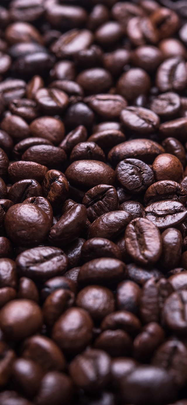 The coffee beans iPhone X wallpaper 