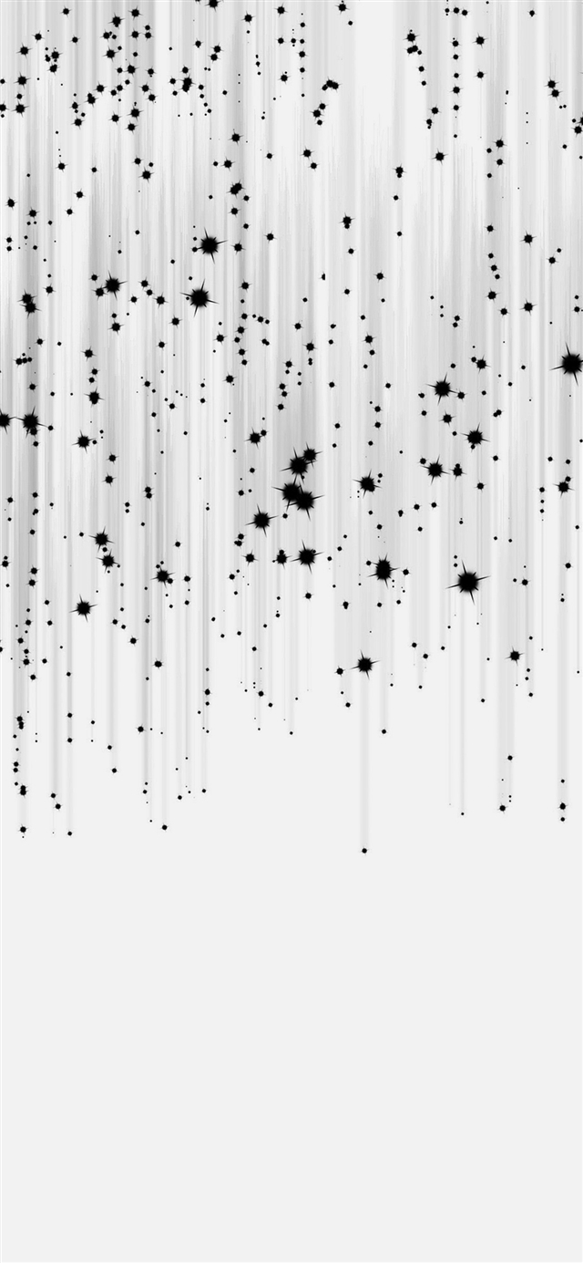 Meteor shower star white pattern iPhone X wallpaper 