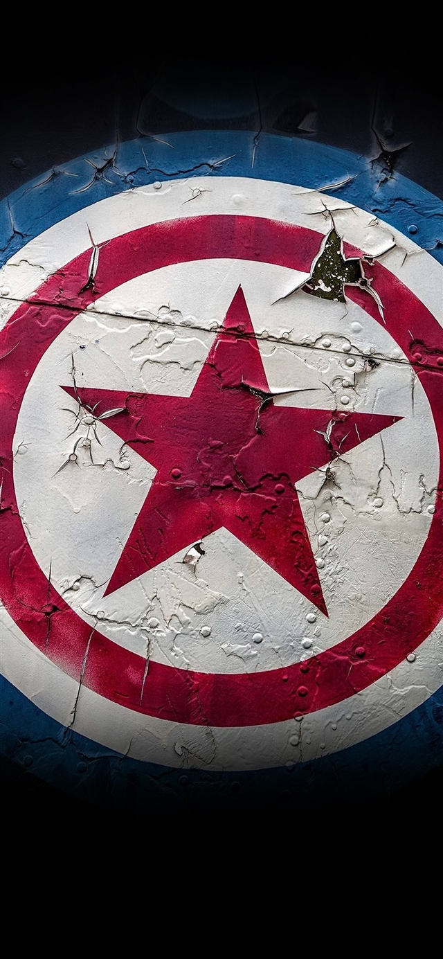 Captain america marvel hero iPhone X wallpaper 