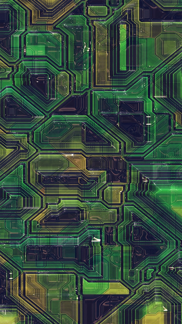 Electric mother board pattern background iPhone 8 wallpaper 