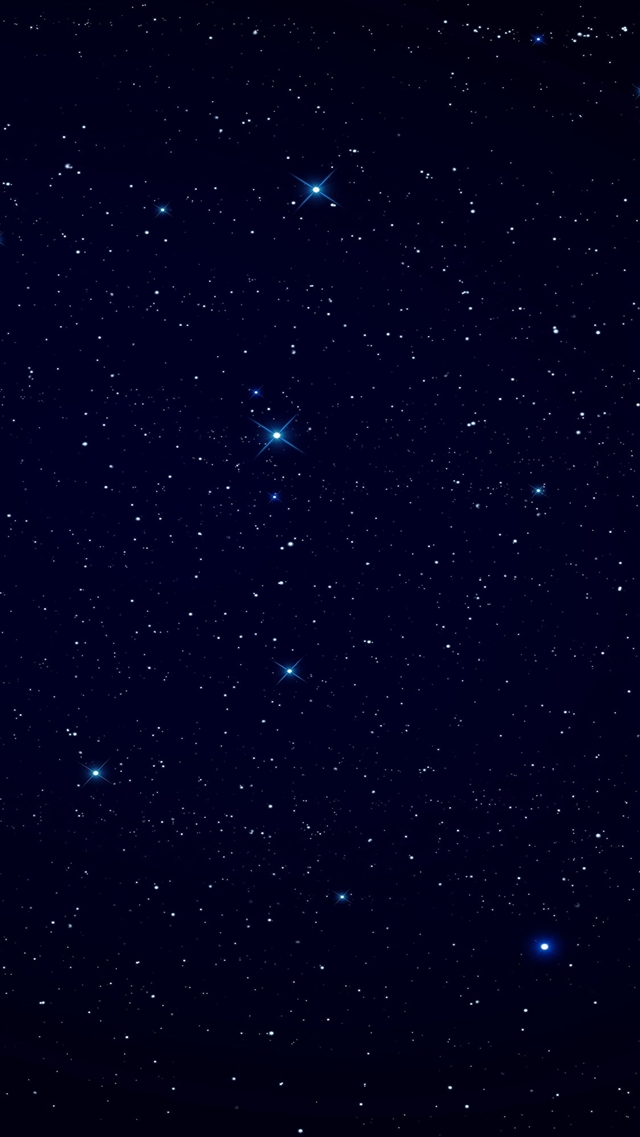 Space star night dark iPhone 8 wallpaper 