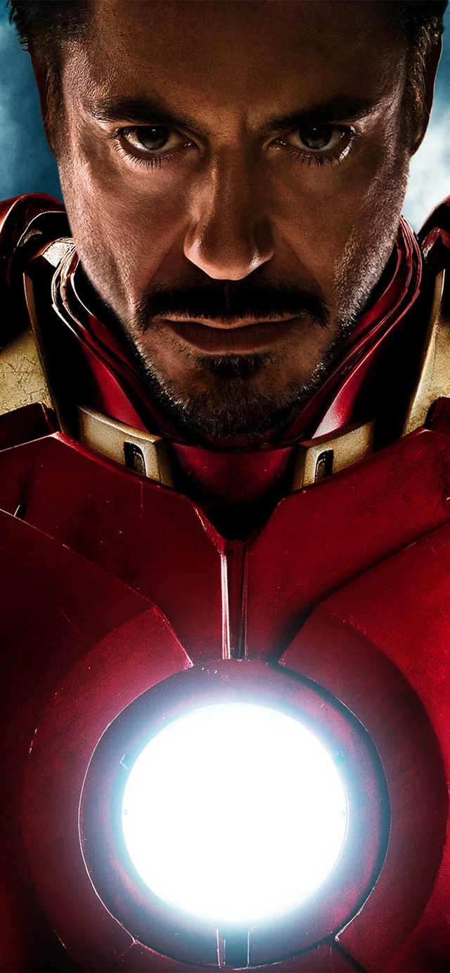 Ironman angry hero superhero red avengers iPhone 8 wallpaper 