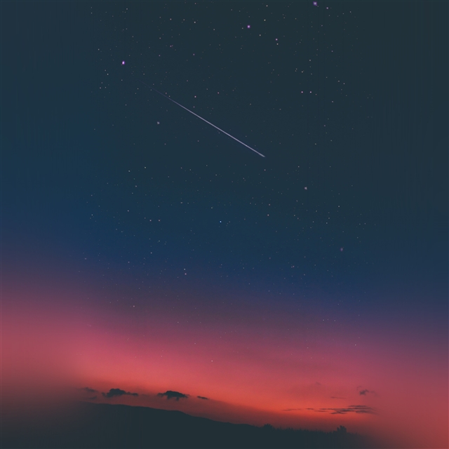 Sky sunset night blue iPad Pro wallpaper 