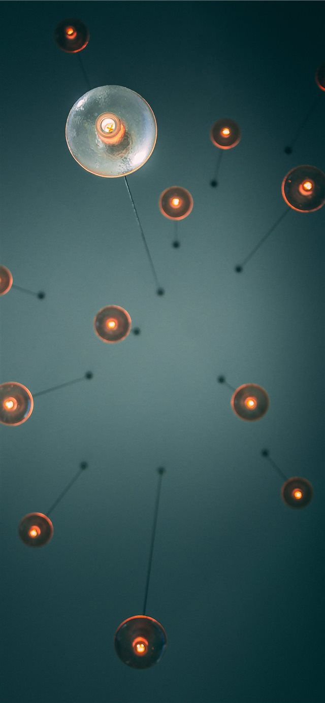 Ceiling Lights 2 0 iPhone X wallpaper 