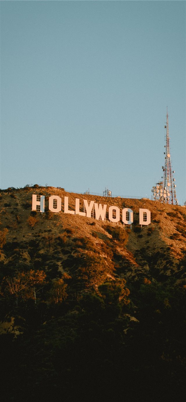 Hollywood Sunrise iPhone X wallpaper 