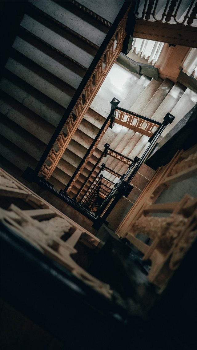 Take the stairs iPhone 8 wallpaper 