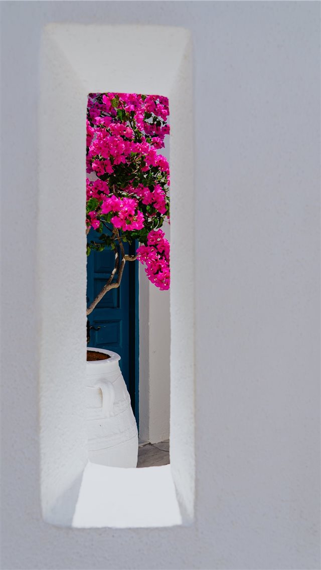 Oia  Greece iPhone 8 wallpaper 