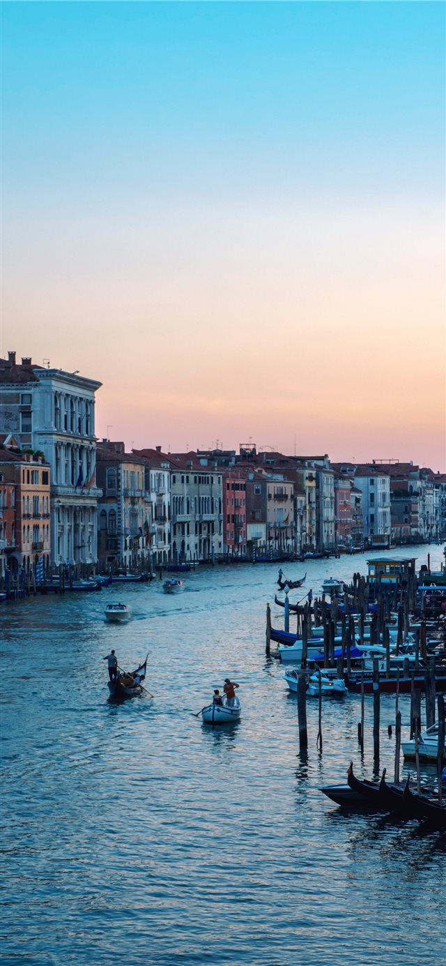 Venice Sunset iPhone X wallpaper 
