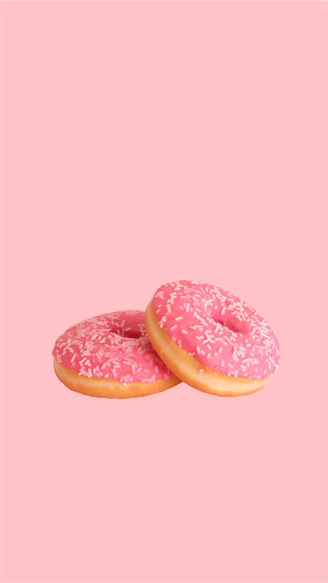 donut iPhone 8 wallpaper 