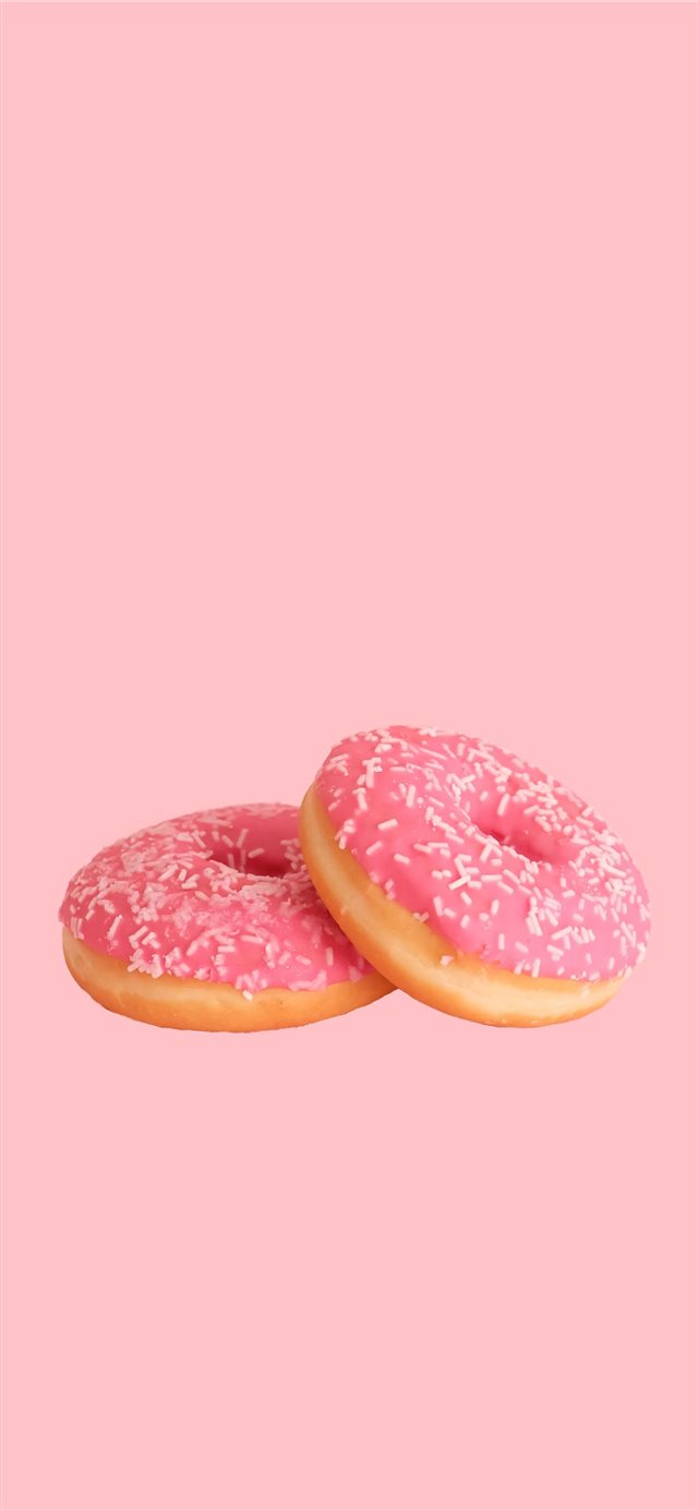 donut iPhone X wallpaper 