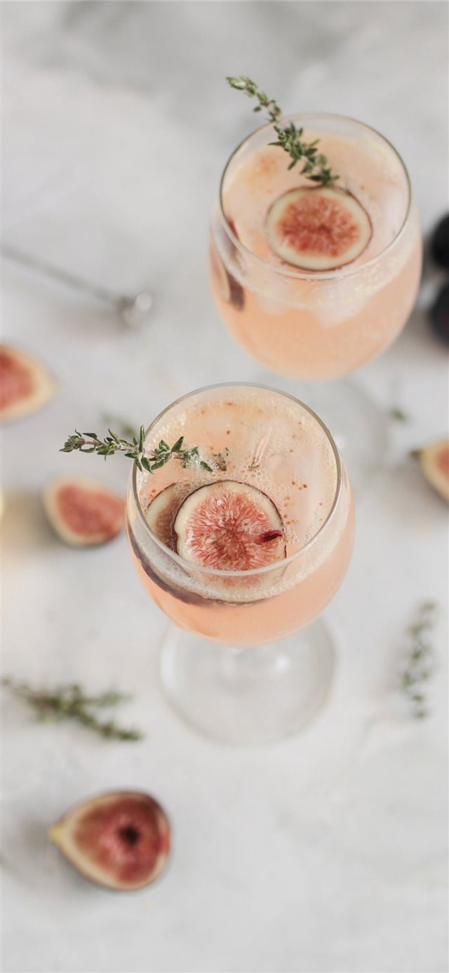 Fig and thyme spritz iPhone X wallpaper 