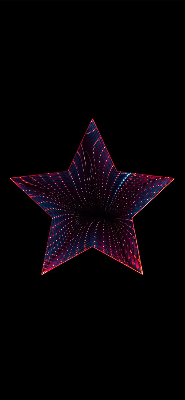 Infinity star iPhone X wallpaper 