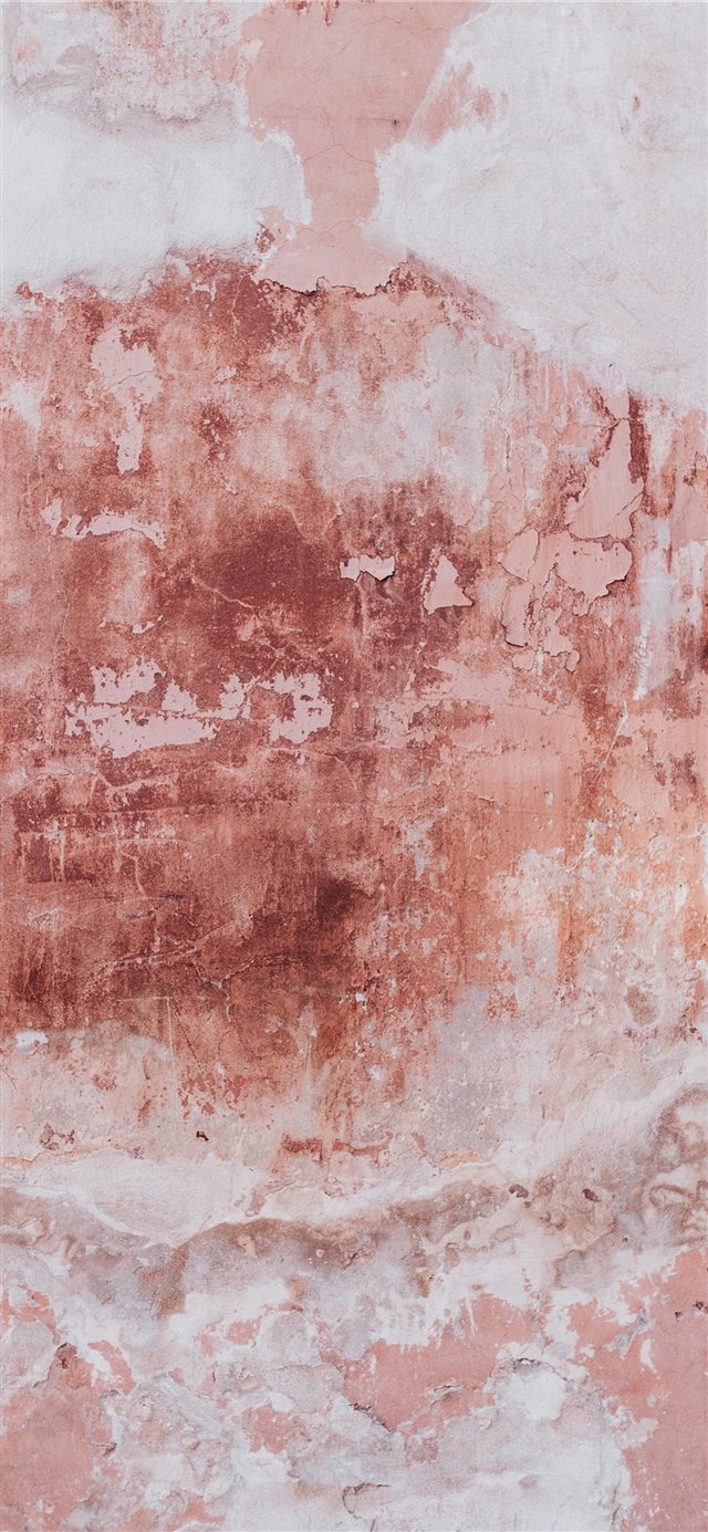 Pink damaged wall iPhone X wallpaper 