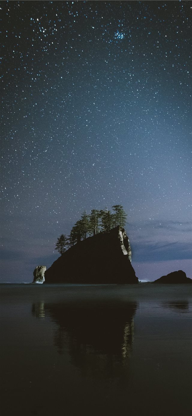 Coastal Nights iPhone X wallpaper 