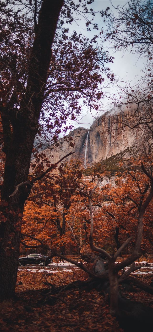 First time in Yosemite iPhone X wallpaper 