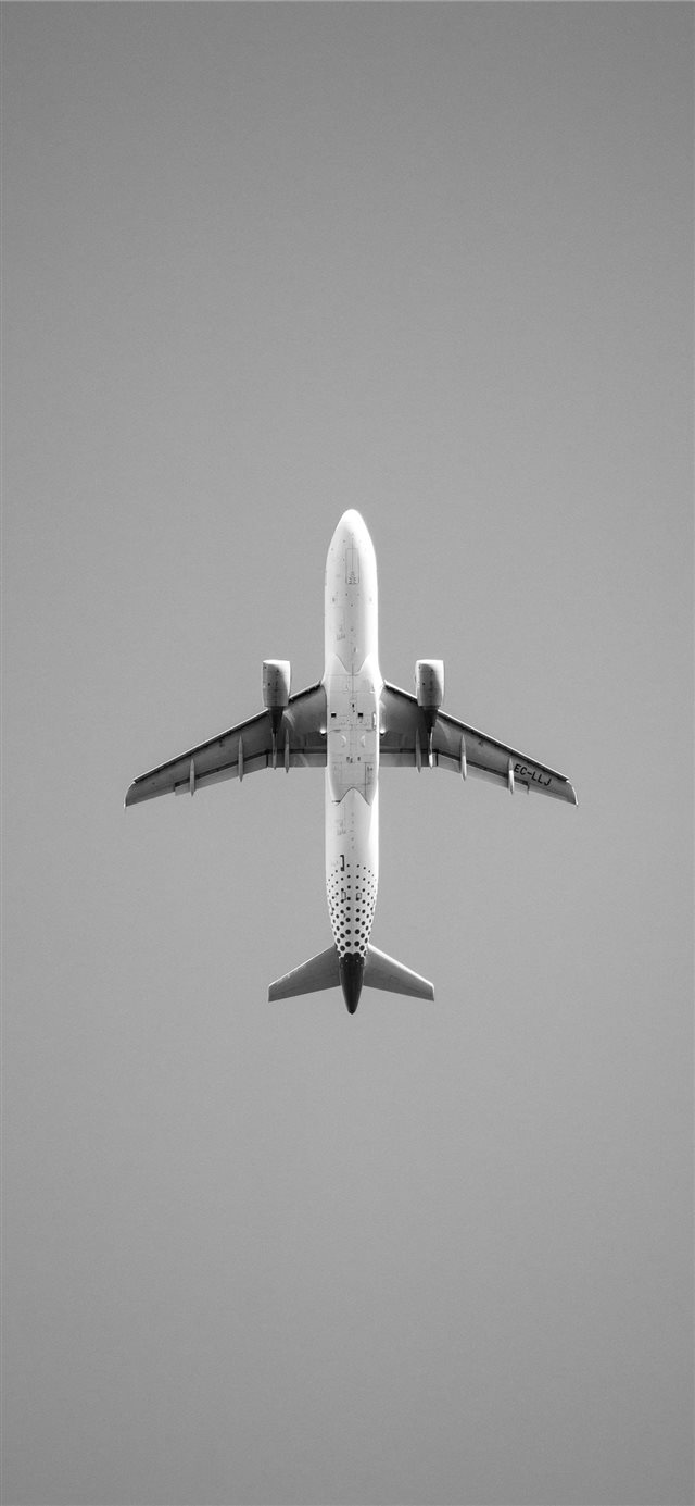 Just a plane iPhone X wallpaper 