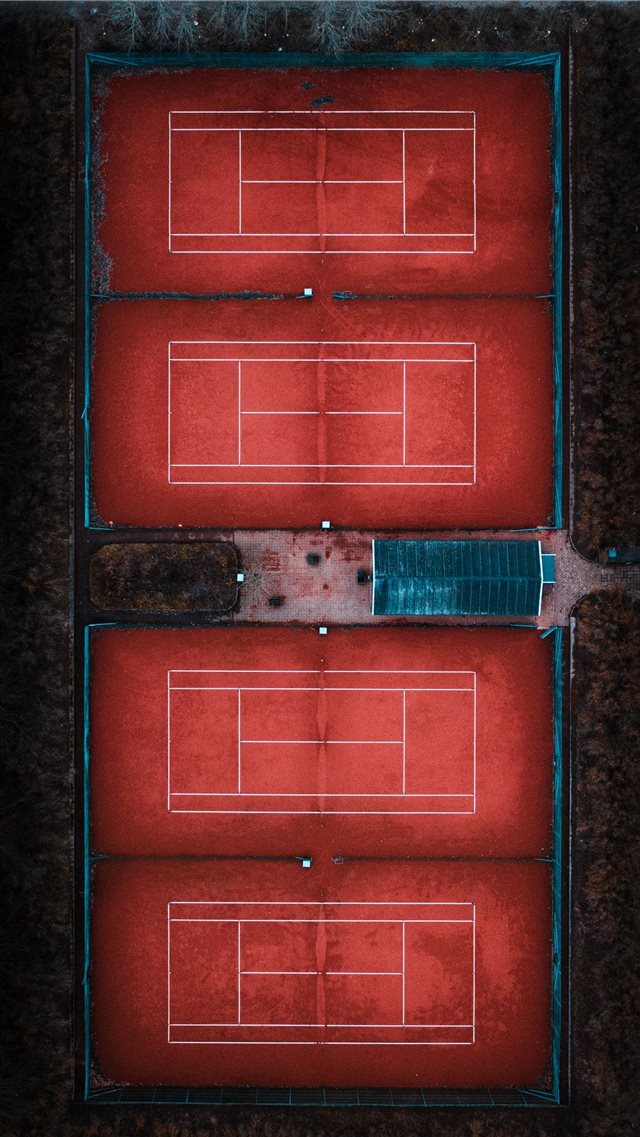 red court illustration iPhone 8 wallpaper 