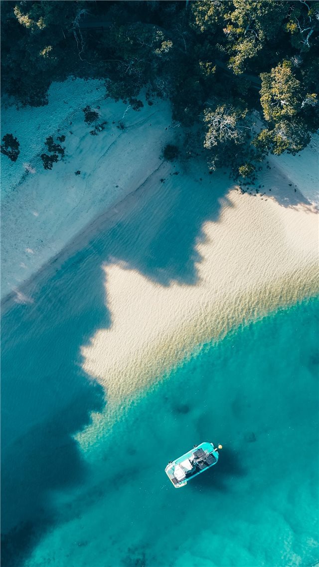 Best swimming beach in Australia iPhone 8 wallpaper 