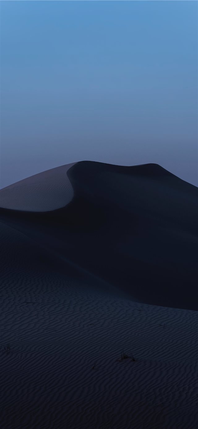 Desert Dusk iPhone X wallpaper 