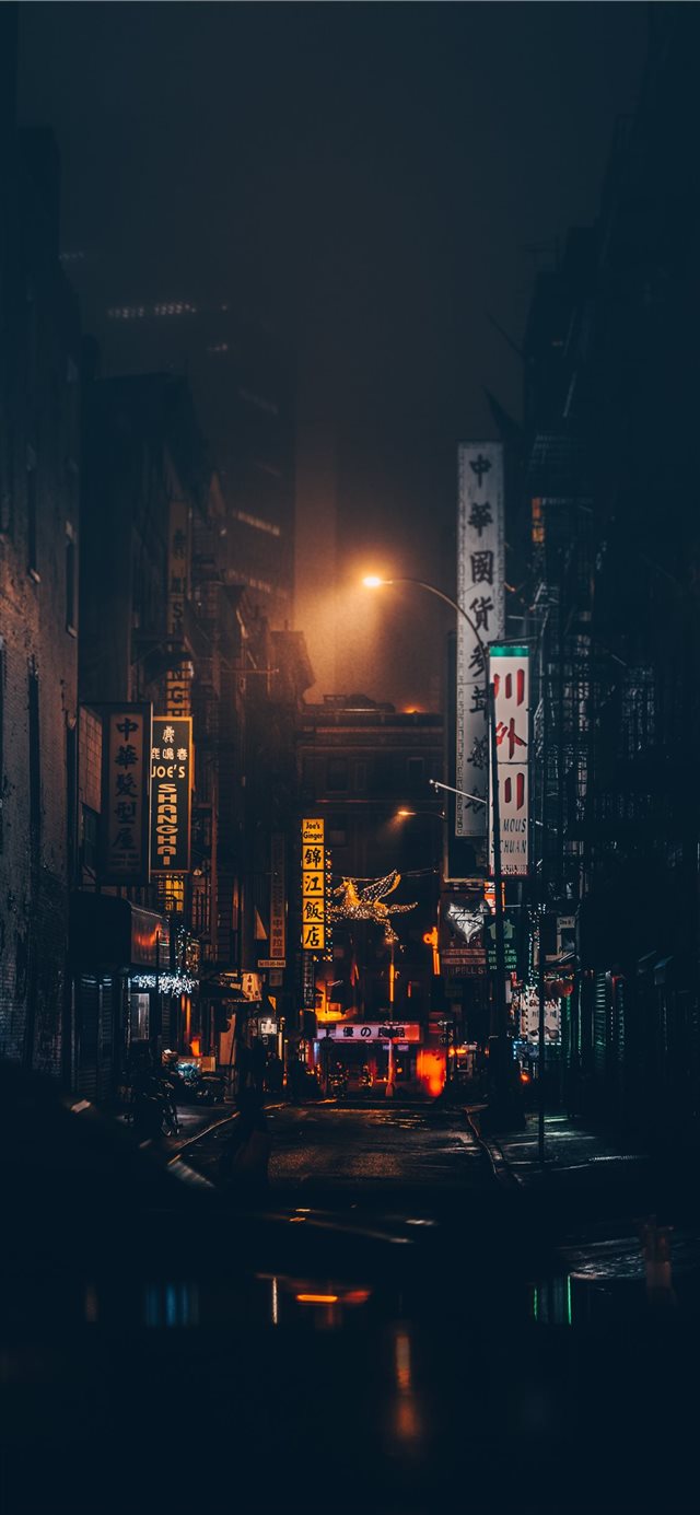 Chinatown  New York  United States iPhone X wallpaper 