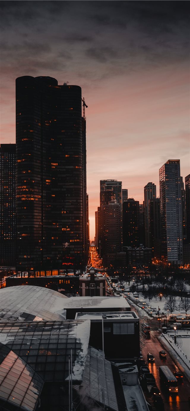 Chicago  USA iPhone X wallpaper 