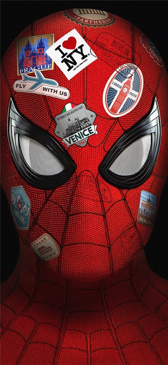 4k spider far from home iPhone X wallpaper 