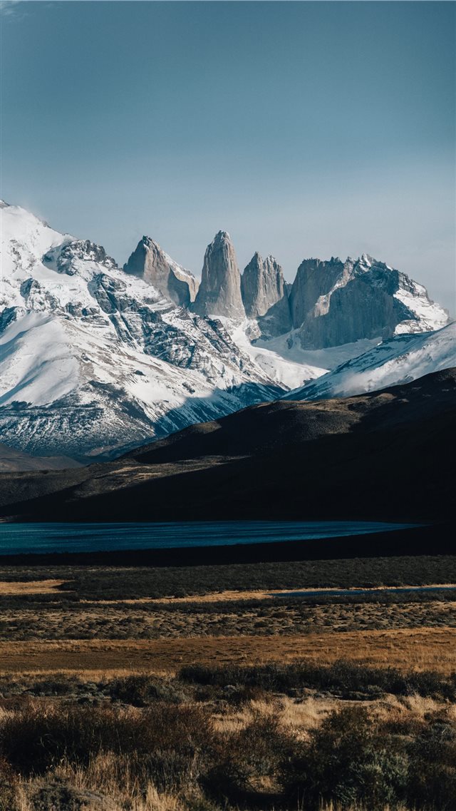 Torres del Paine National Park  Puerto Natales and... iPhone 8 wallpaper 