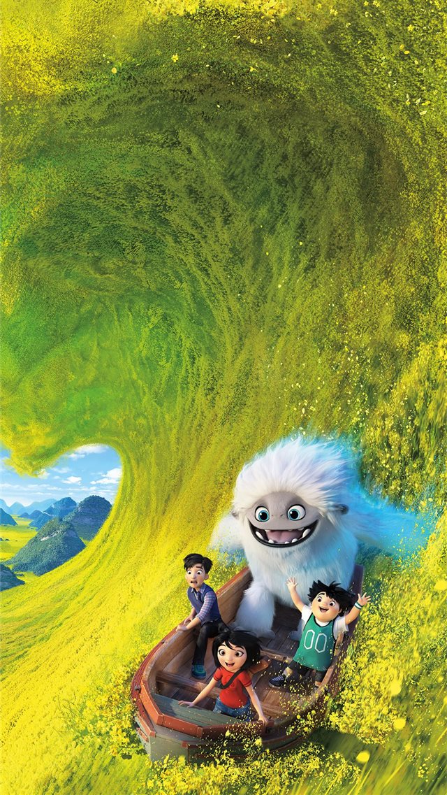 abominable 2019 animated movie 8k iPhone 8 wallpaper 