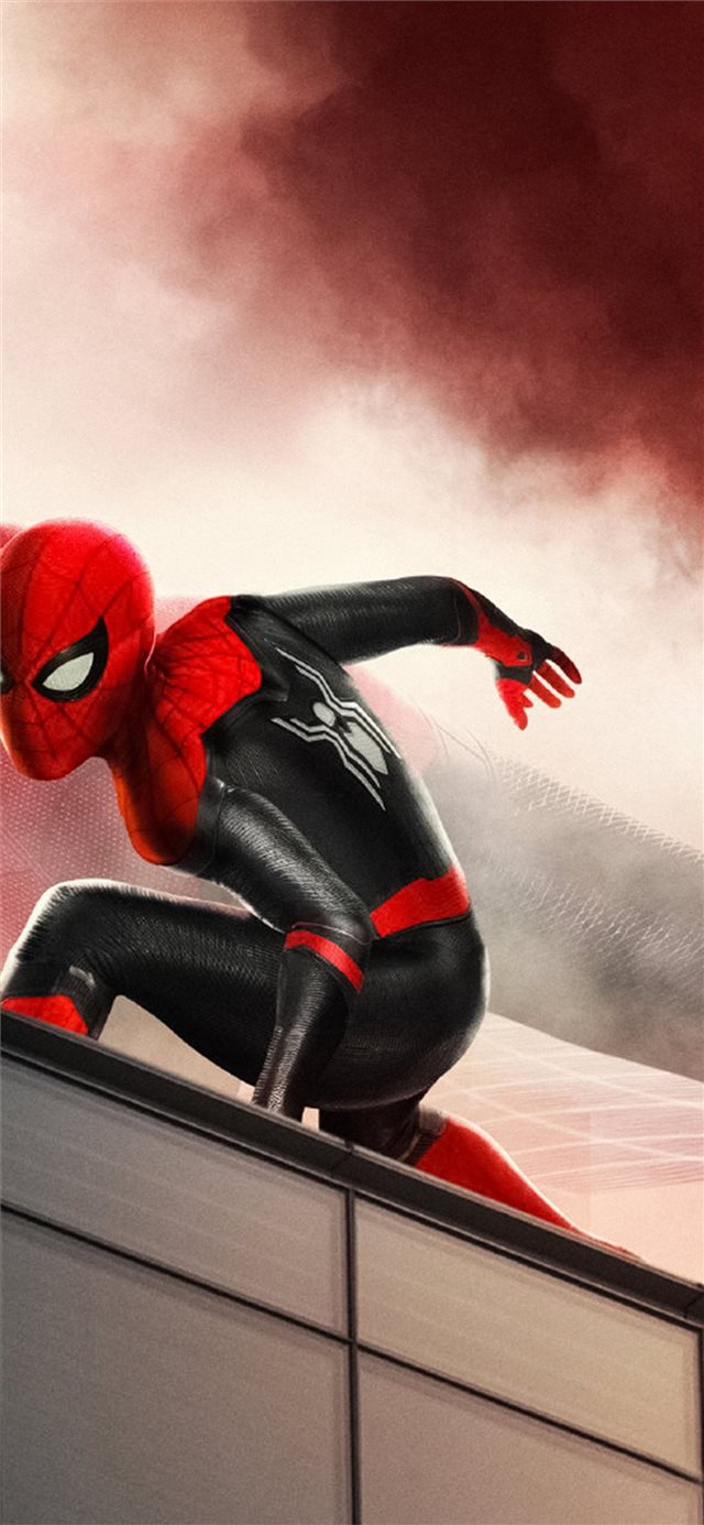 4k spider man far fromhome iPhone X wallpaper 