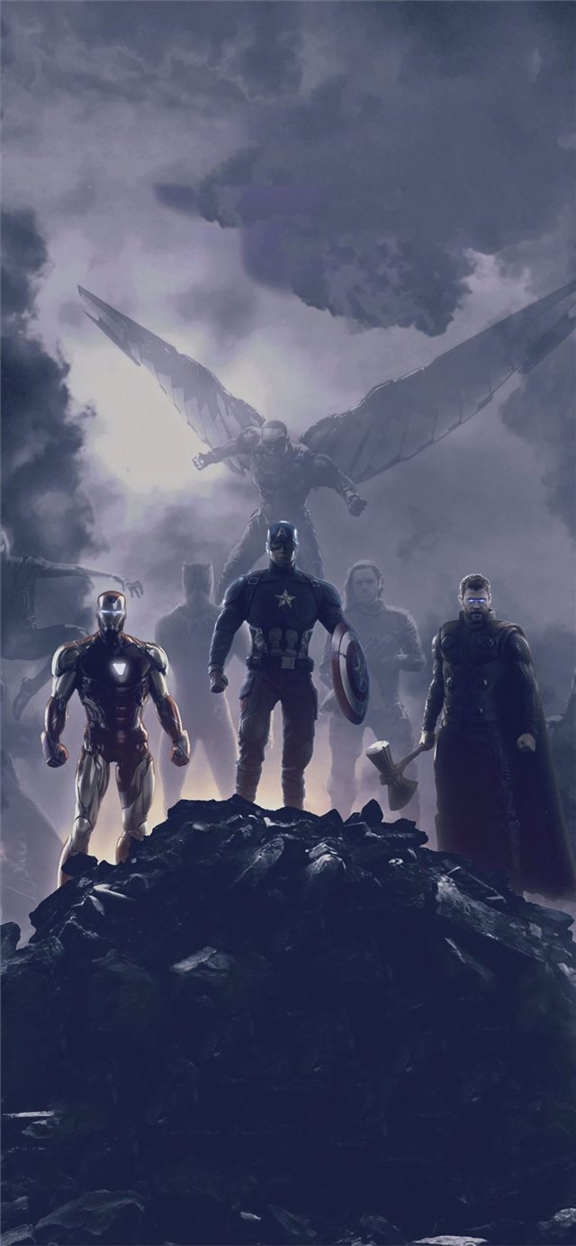 avengers endgame trinity 2019 iPhone X wallpaper 