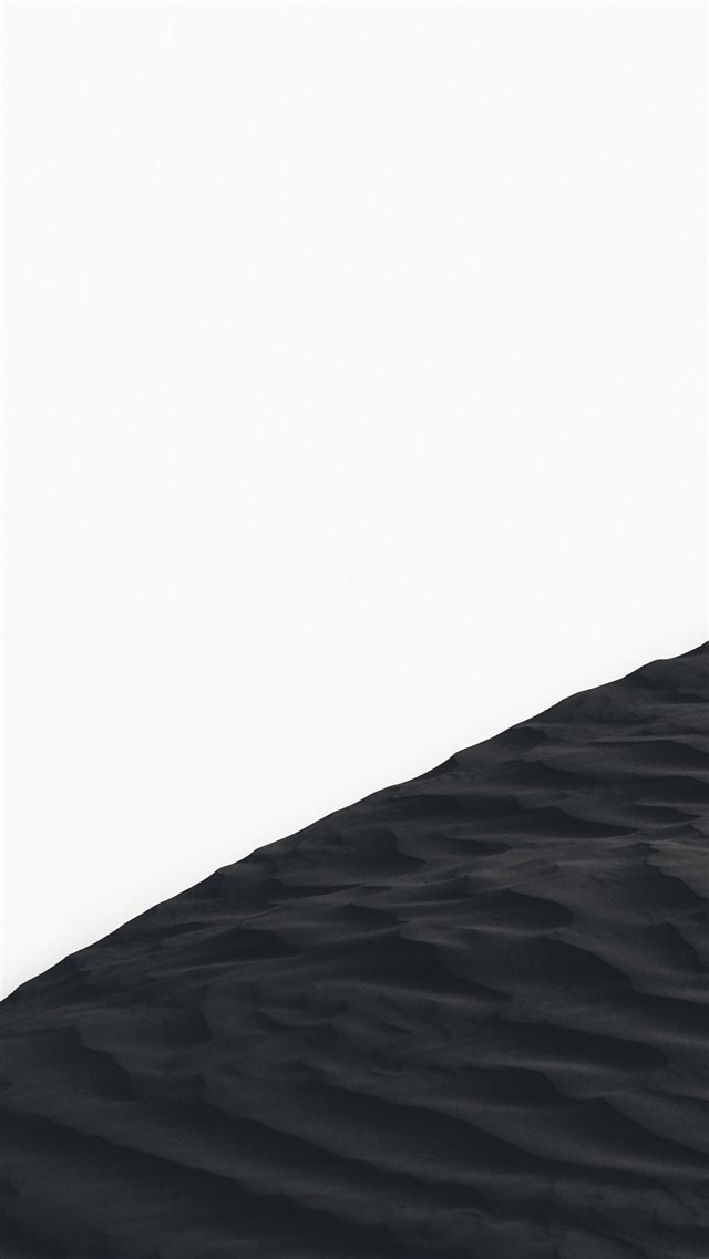 grayscale photo of sand dunes iPhone SE wallpaper 