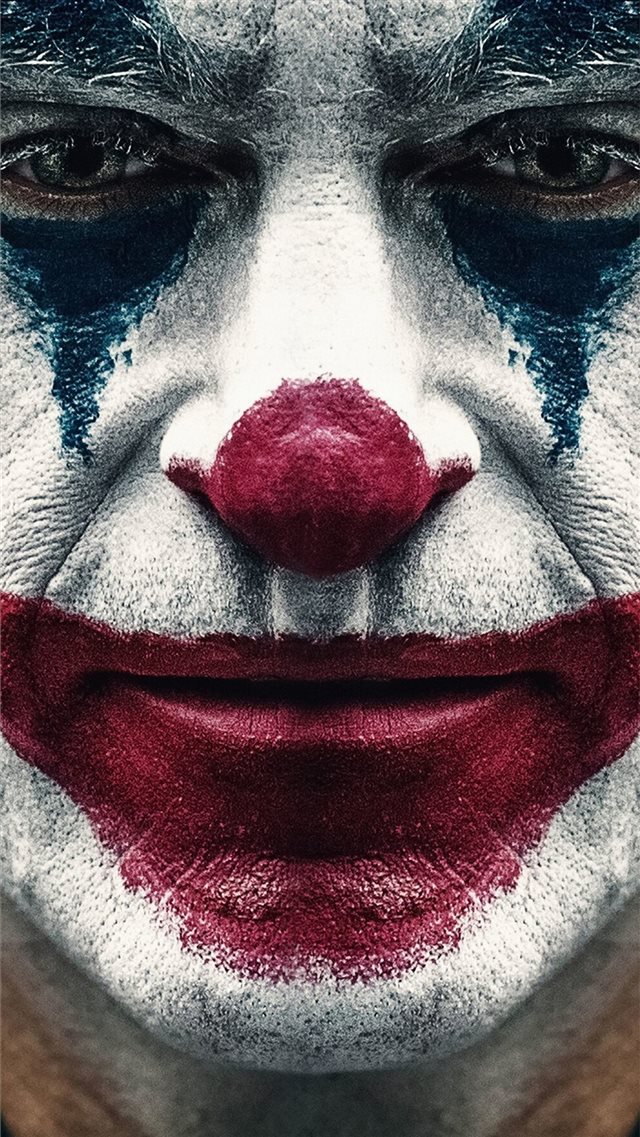 joker 2019 joaquin phoenix clown iPhone 8 wallpaper 