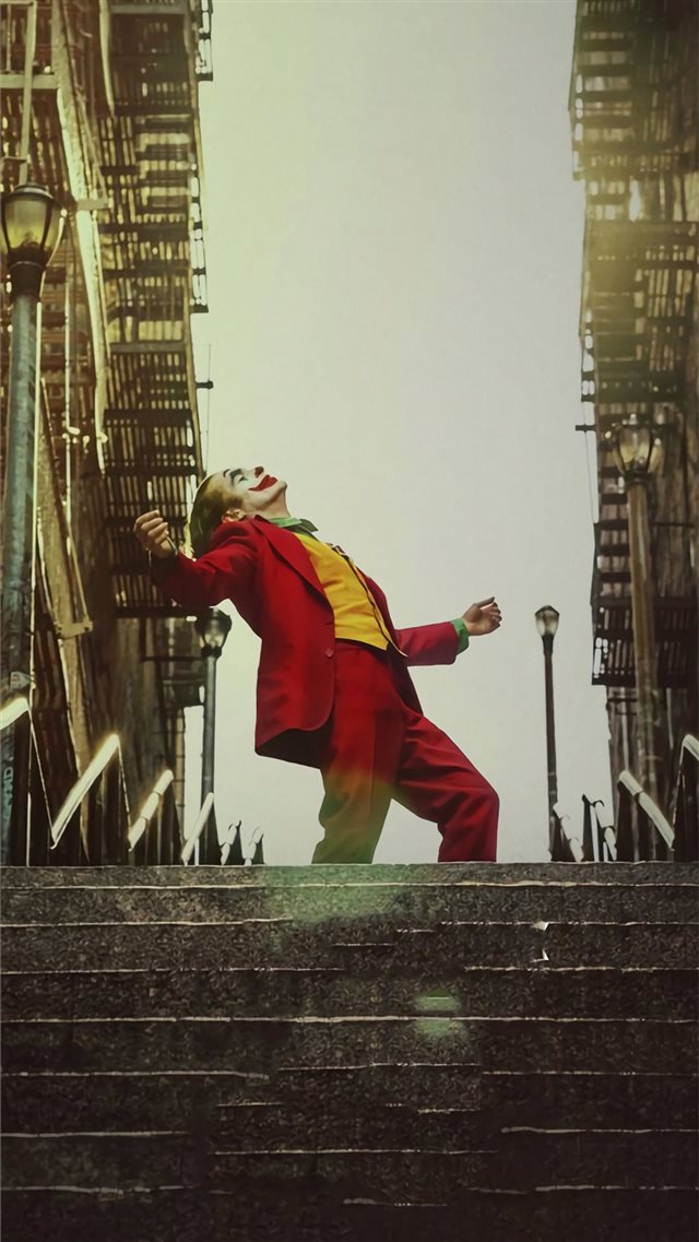 joker movie 2019 poster iPhone 8 wallpaper 
