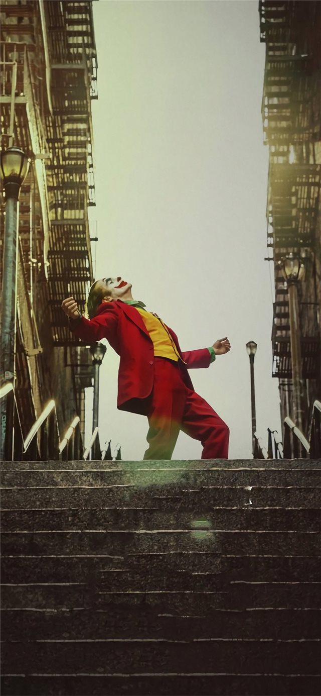 joker movie 2019 poster iPhone X wallpaper 