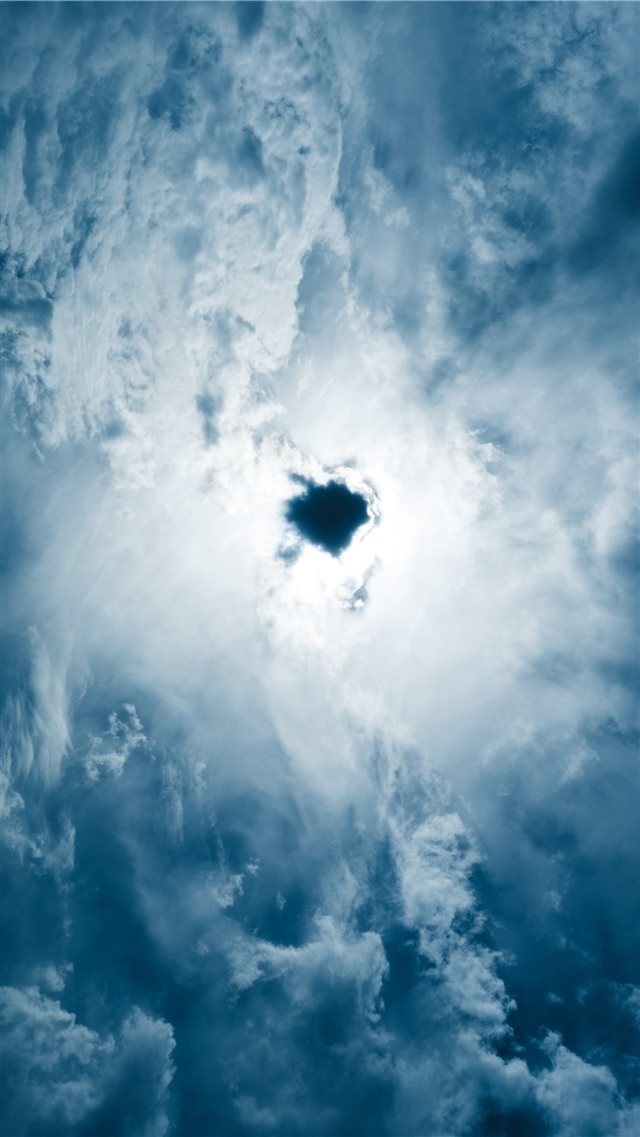 low angle photography of clouds iPhone 8 wallpaper 