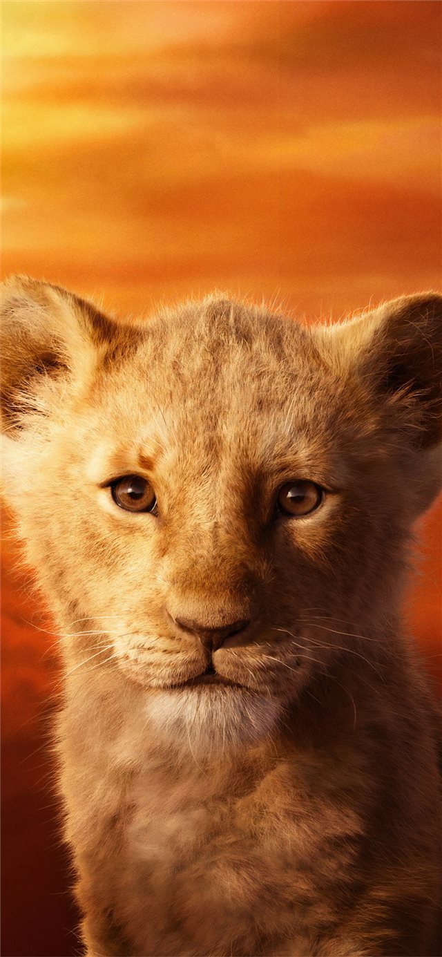 jd mccrary as simba the lion king 2019 4k iPhone X wallpaper 