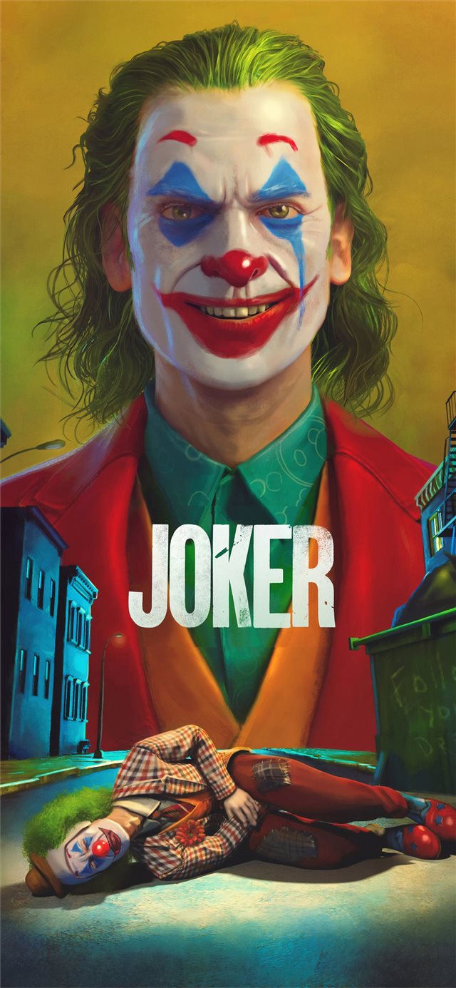 joker movie4k art iPhone X wallpaper 