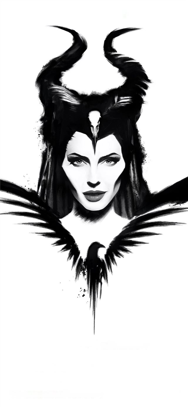maleficent mistress of evil poster 4k iPhone X wallpaper 