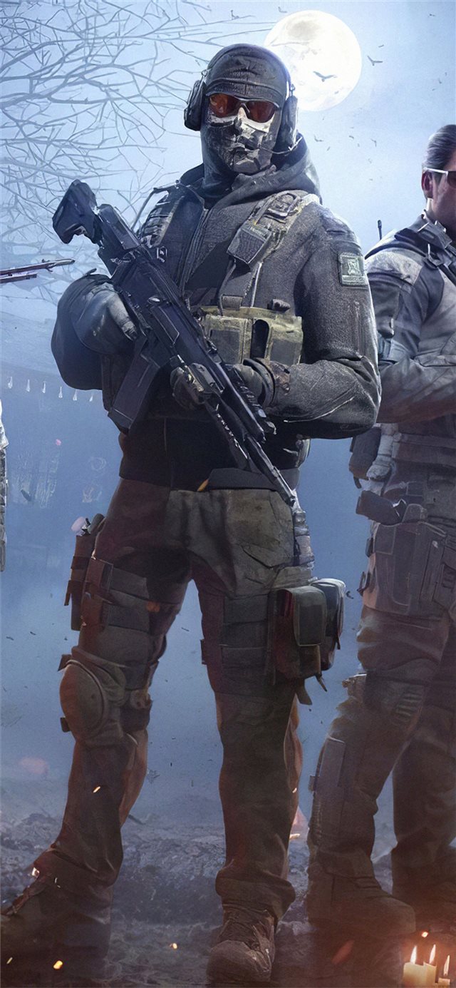 call of duty mobile 2019 game iPhone X wallpaper 
