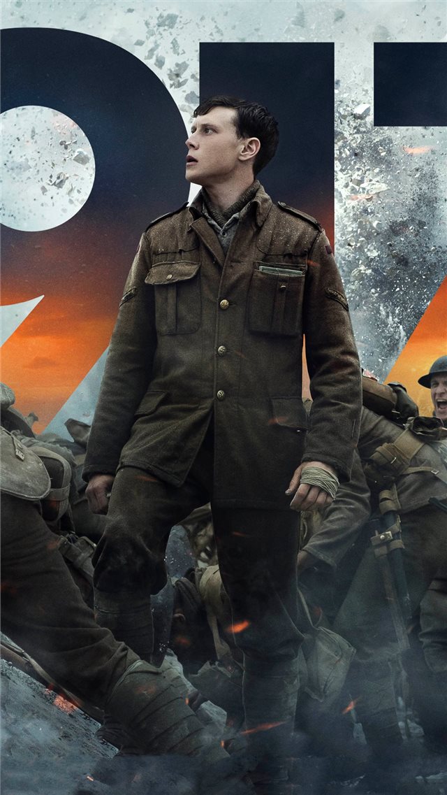 1917 movie 2020 iPhone SE wallpaper 