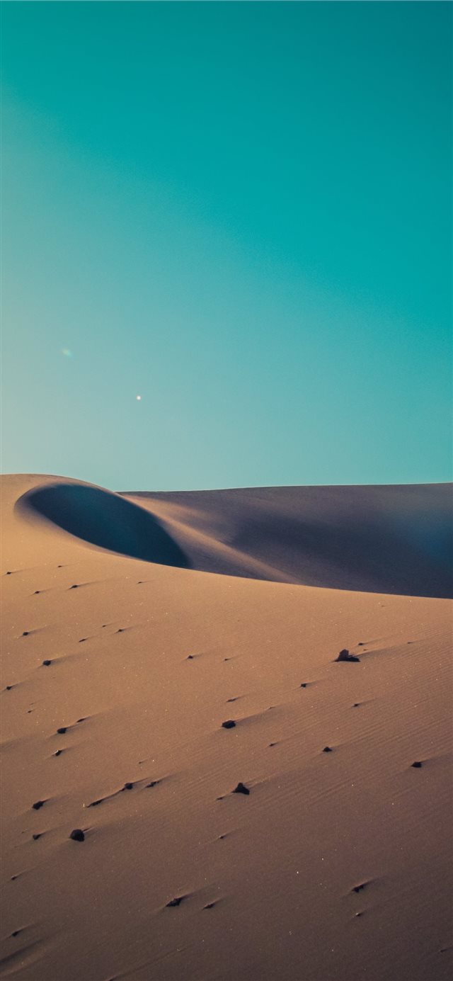 desert during day iPhone X wallpaper 