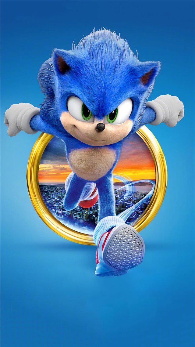 sonic the hedgehog 2020 4k iPhone 8 wallpaper 